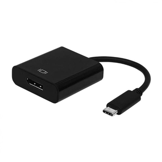 Aisens USB-C to DisplayPort Adapter, Black, 80 cm