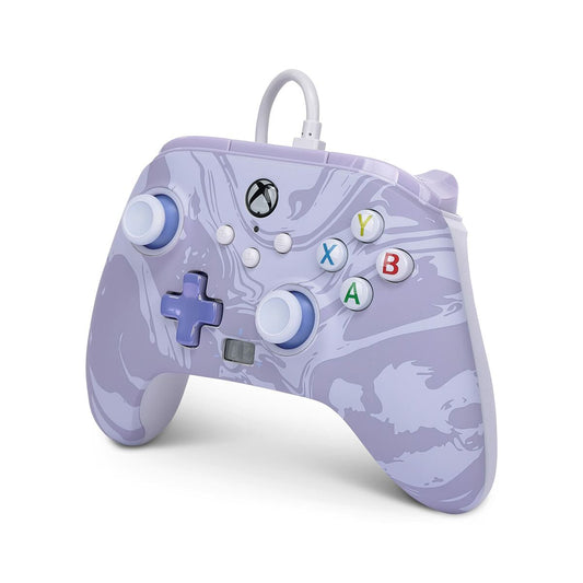 PowerA Enhanced Wired Xbox Controller lavender swirl [Xbox / Windows]