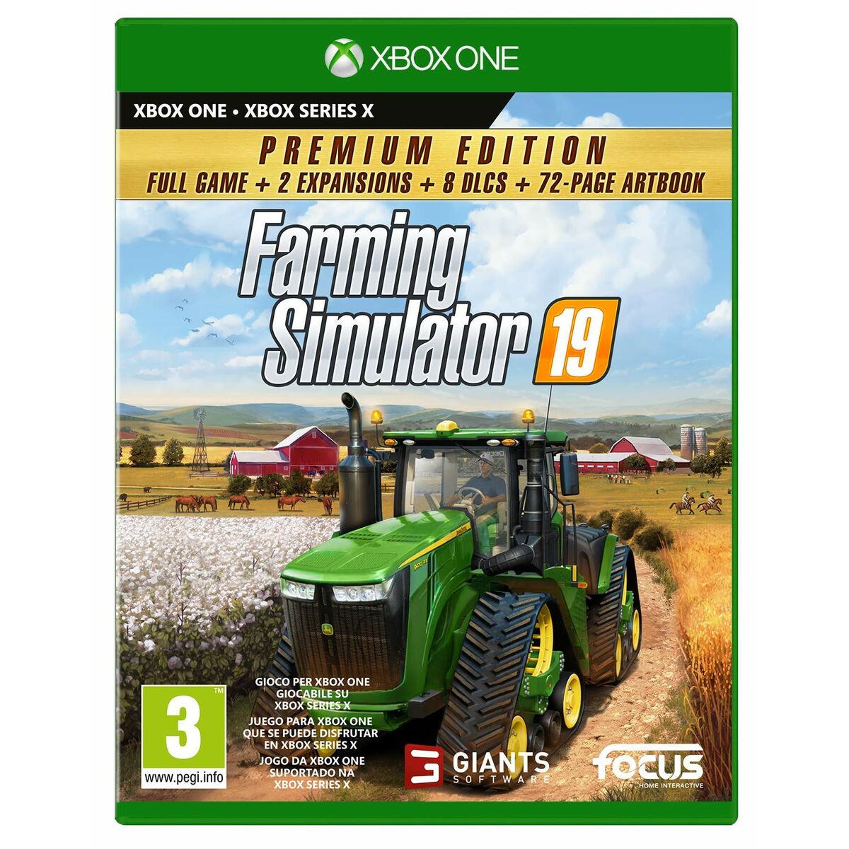 Farming Simulator 19: Premium Edition [Xbox One / Series X]