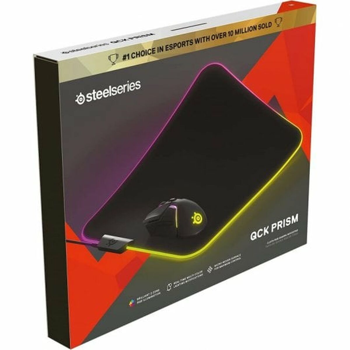 SteelSeries RGB mouse pad